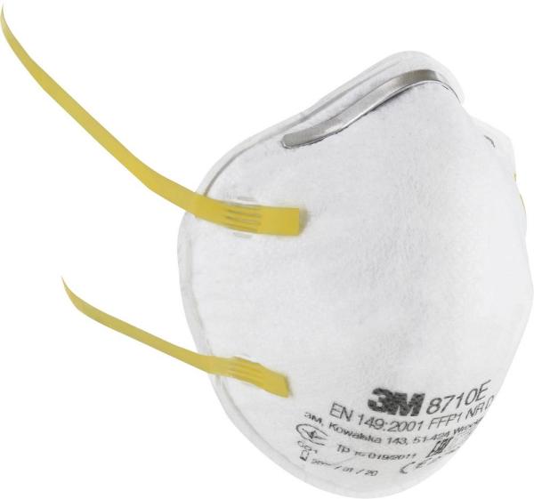 3M-FFP1 Schutzmaske 20 Stück ohne Ausatemventil vorne