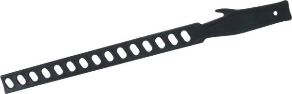 Rührstab 43cm, Kunststoff schwarz vorne