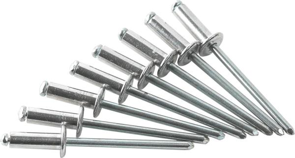 Aluminium-Blindnieten 5 x 18mm 30 Stück im Pack vorne