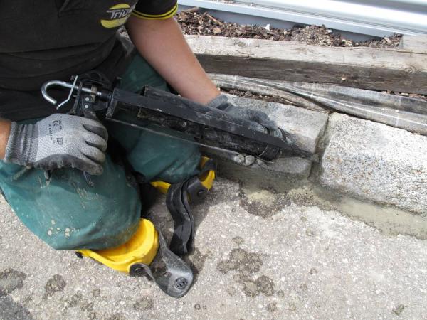 Ersatzdüse für Mörtelpresse APP1000, spitz, grau