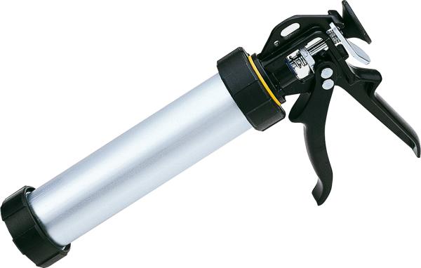 Schlauch-Kartuschenpresse 310 ml, Aluminium vorne