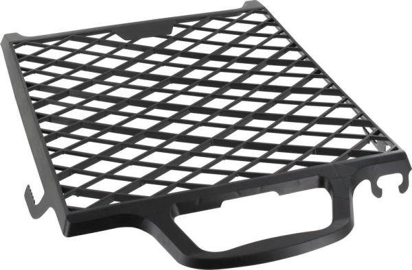 Abstreifgitter 27x29cm, schwarz, Kunststoff vorne