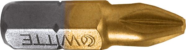 Bit 1/4"" PZ2, TIN-Beschichtung vorne""