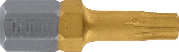 1/4"" Bit TX T15, TIN- Beschichtung,2 Stück in SB-Box vorne""