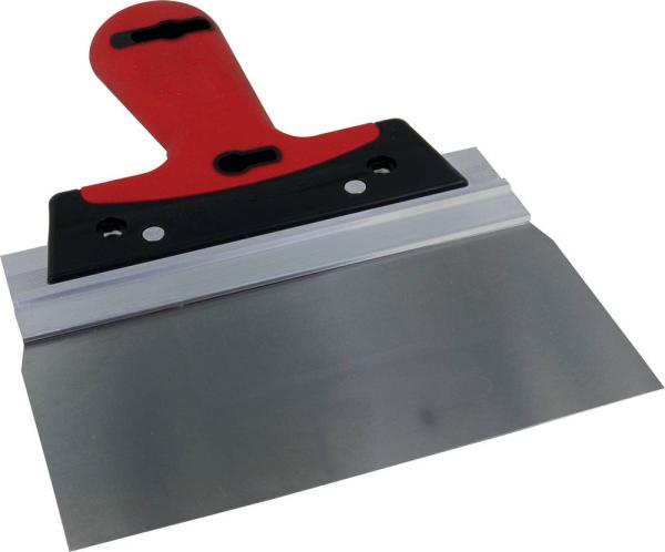 Breitspachtel rostfrei 280 mm mit Soft-Handgriff vorne