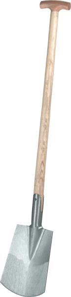 Bremer-Spaten, Eschen-T-Stiel 85cm, 270x180/210mm vorne
