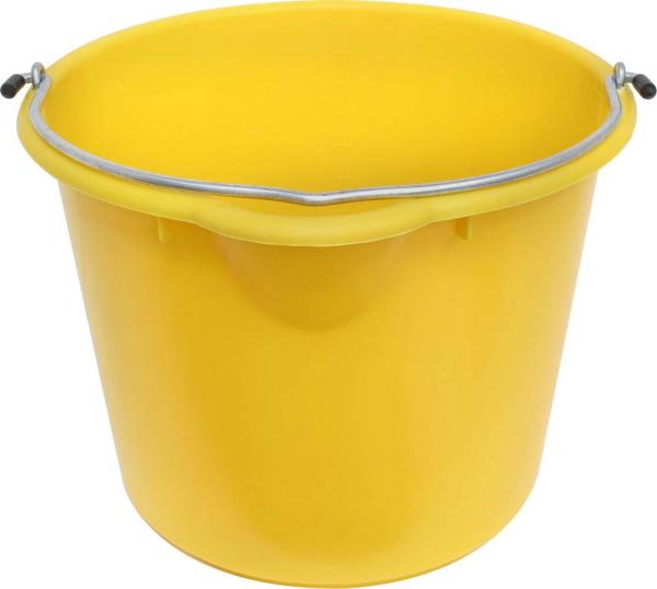 Baueimer kranbar 20L,max.41kg Bügel 7mm vorne