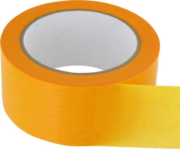Papierklebeband 18mm, 50m,UV30 gold Acrylat vorne