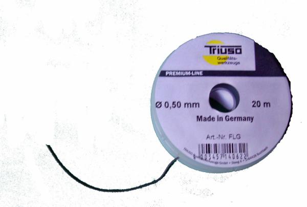 Fliesenlegergummi, 20 m vorne