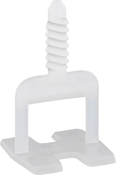 Gewindelaschen 2mm, 200 Stück im Beutel,Fliesenstärke 3-12mm vorne