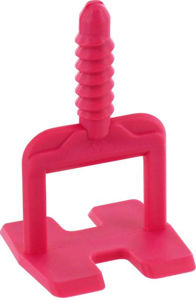 Gewindelaschen 2mm, 200 Stück im Beutel,Fliesenstärke 3-12mm