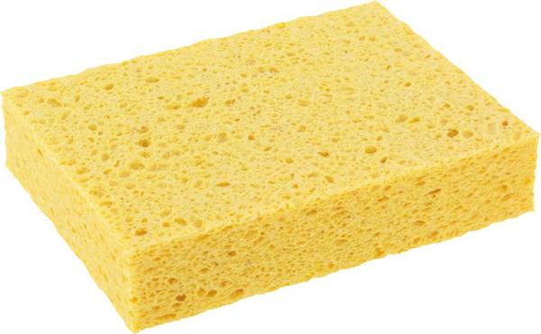 Viskose-Schwamm 150x110x40mm säurefest, extrem saugfähig vorne