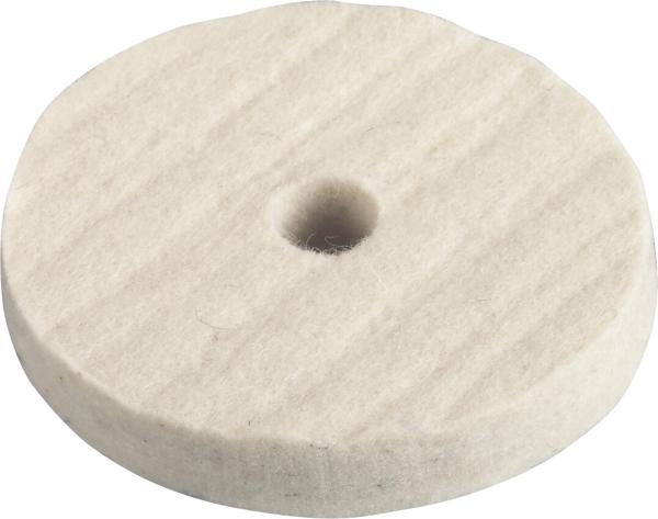 Filzpolierscheibe 75x10mm vorne