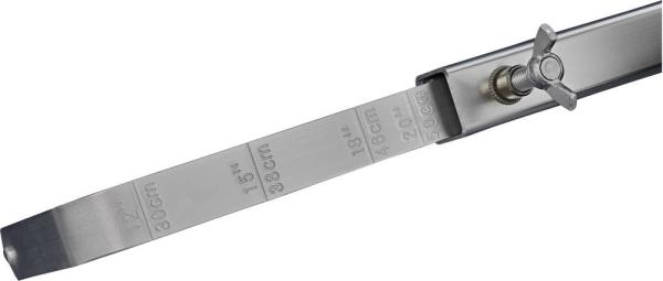 Halter für Bodenwalzen 30-61cm 8mm, mit Metallgriff