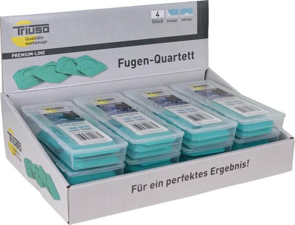 Fugenglätter Set 4 tlg Radien und Winkel