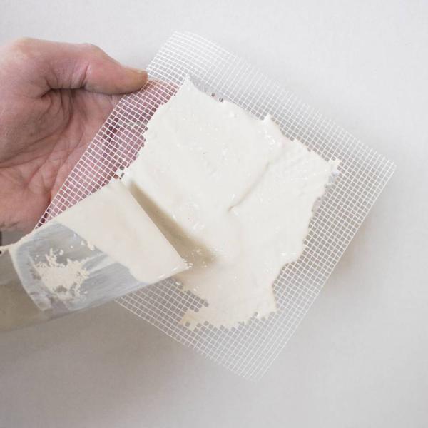 Reparaturgewebe 15x15 cm 2 Stk mit Metalleinlage selbstkleb.