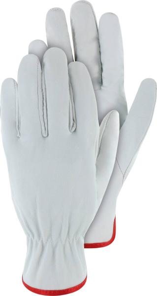 Fahrerhandschuh Nappaleder Gummizug EN420 CE I vorne