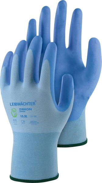 Leibwächter-Zirkon hellb. Gr07 SKINTEK 15G Nylon-Spandex vorne