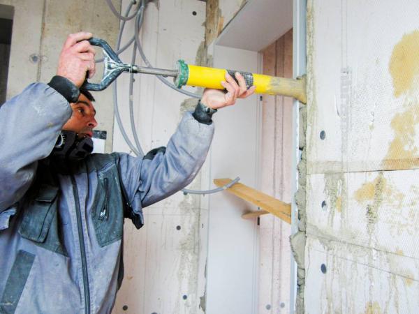 Handmörtelpumpe Modell 4 10mm Schlitz, Vol.0,9kg