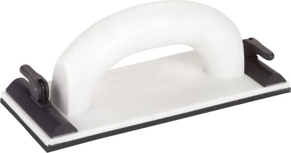 Handschleifer mit Klappver- schluß,9x24cm, Moosgummi-Belag vorne