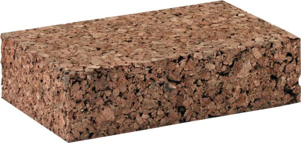 Schleifkork 115x60x25mm vorne