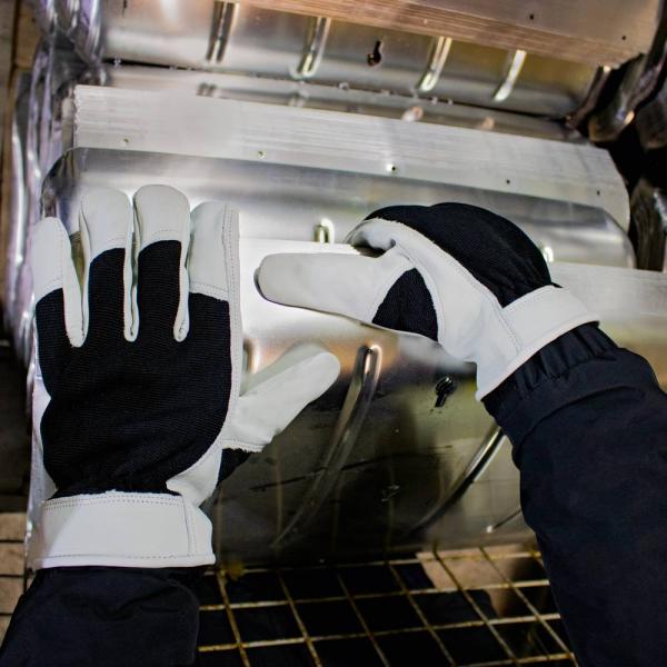 Bubalus,mit Gummizug,Wasserabw halb gefüttert,Leder,Chromfrei