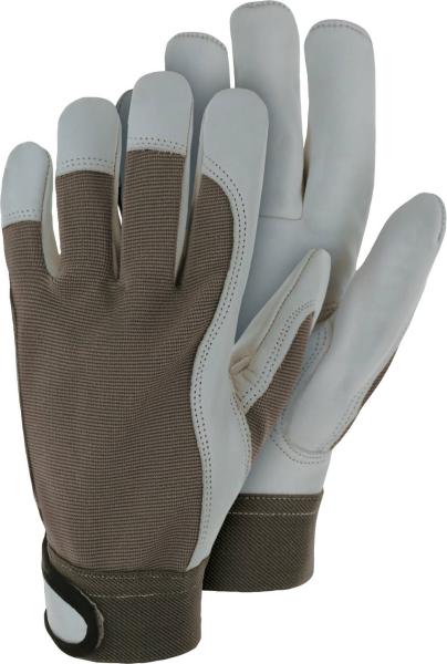 Anoa,mit Klettverschluss,Leder pflanzlich gegerbt, Chromfrei vorne