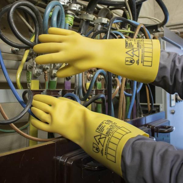 Isolierhandschuh Gr.10 Gelb Klasse 0-1 KV