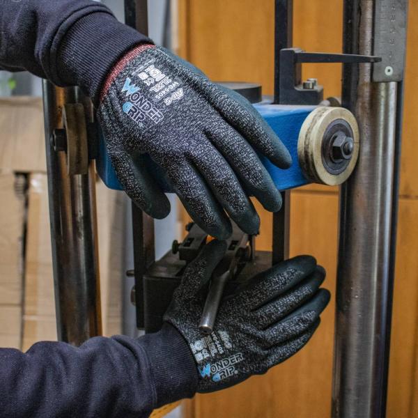 Wonder Grip Air Gr.7 grau, Nitrilbes., 360 atmungs.