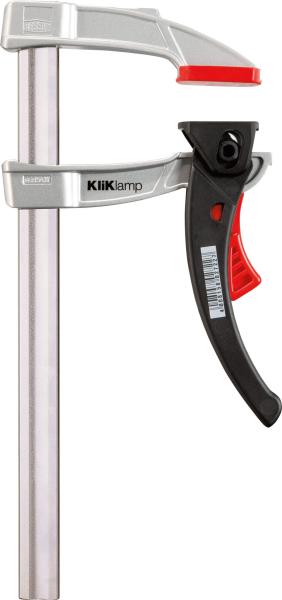 Kliklamp 160x80mm, 1200N,Fest- und Gleitbügel, aus Magnesium vorne