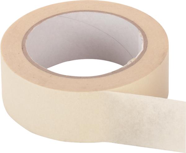 Kreppband 50mm breit, Rolle mit 50m vorne