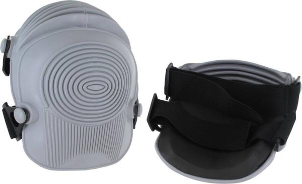 Komfort-Knieschoner, Paar,grau vorne