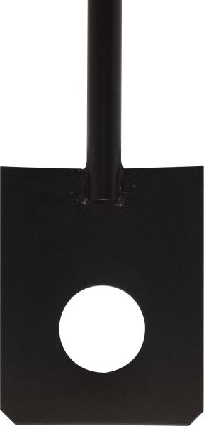 Kalkspaten mit Stahlrohrstiel 110 cm, Blatt 200 x 160 mm