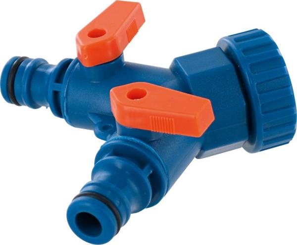 Duales Regelventil IG 3/4"" Kunststoff vorne""