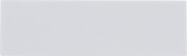 Unterlegplättchen 100x30x1mm, weiß, Kunststoff, 1000 Stück