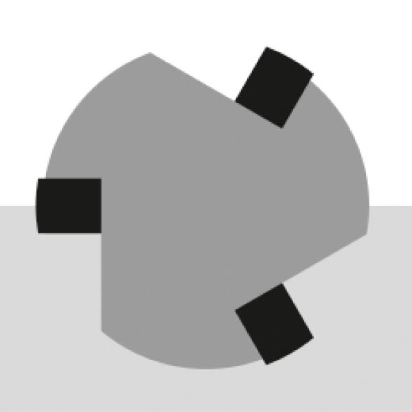 HM-Fugenfräser Durchm.  6 mm mit Gewinde M14, 3-schneidig