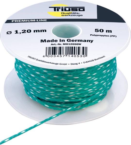 Maurerschnur grün 1,7mm/100m Polypropylen vorne
