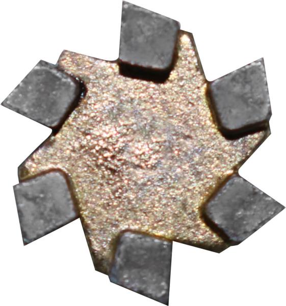 HM-Fugenfräser Durchm. 12mm mit Gewinde M14, 6-schneidig