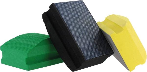 Diamant-Handpad Körnung 120 schwarz vorne