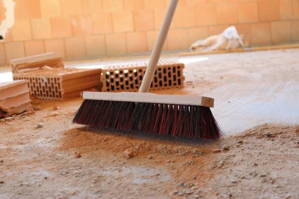 Besen, Arenga/Elaston, 40cm, hohe Beanspruchung,staubmind.