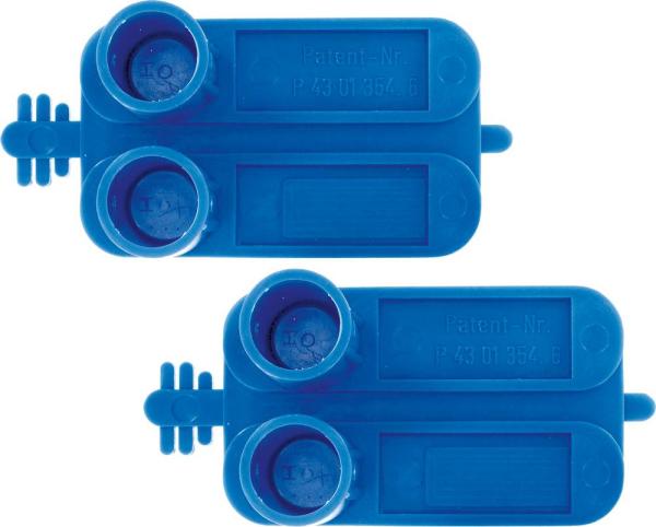 Schnurspannerklötze 2 Stück Schnellspannverschluß vorne