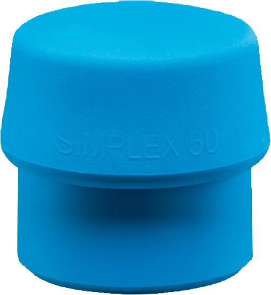 Schonhammer-Einsatz blau 40mm TPE-Soft vorne