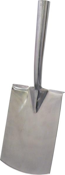 Edelstahlspaten 18x29cm, Eschenstiel, T-Griff