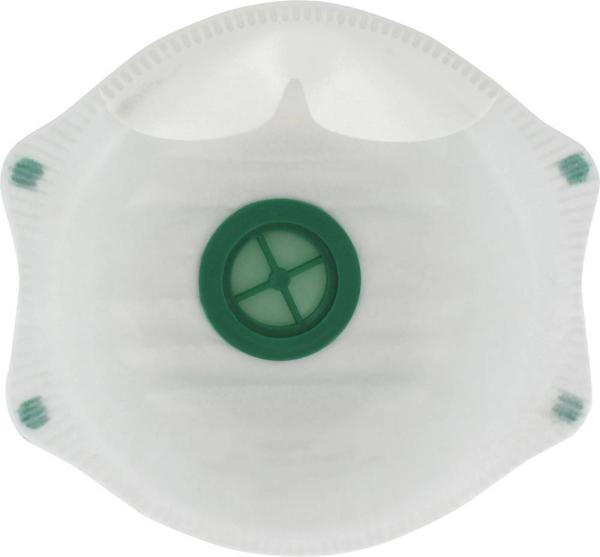 Atemschutzmaske, FFP1, 3Stück mit Ausatemventil, 4MAK