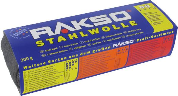 Stahlwolle Nr. 00, 200 g Füllgewicht vorne