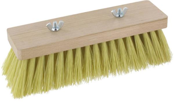 Teerbesen 23cm, 17x7 Reihen m.Halterschr,-120 C KS-Borsten vorne