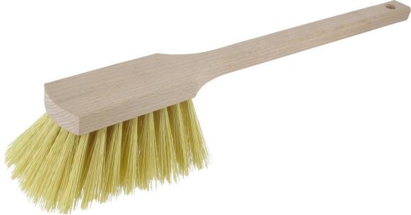 Stielbürste 5-reihig, langer Stiel,Klebebürste, KS-Borsten vorne