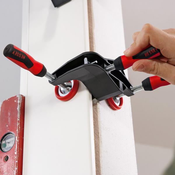 Türfutter-Richtzwinge "Bessey" Verstellweg 35mm,Ausladung70mm