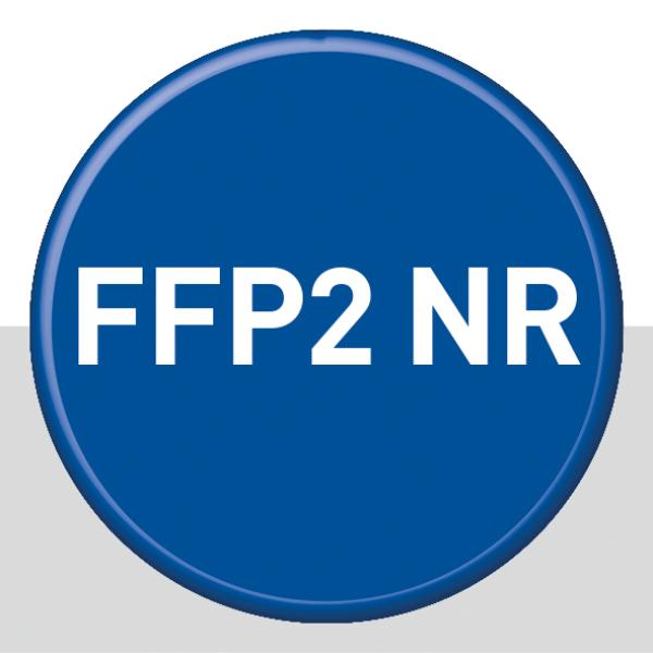 Atemmaske FFP2 mit Ventil, 2 Stück