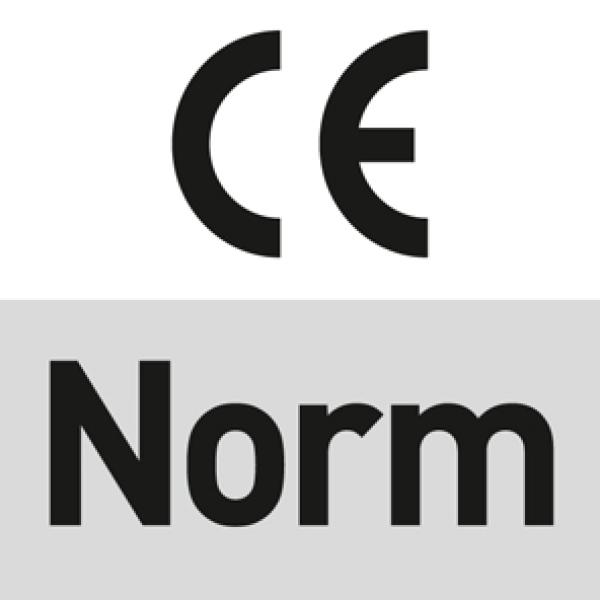 Knieschoner Schalenform, Paar schwarz, Leistungsstufe 0